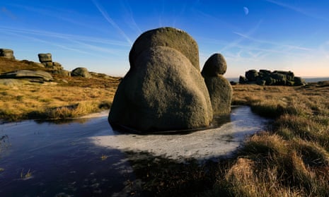 Rock and a hard place … chilling discoveries are made in the Peak District in The Hollows.