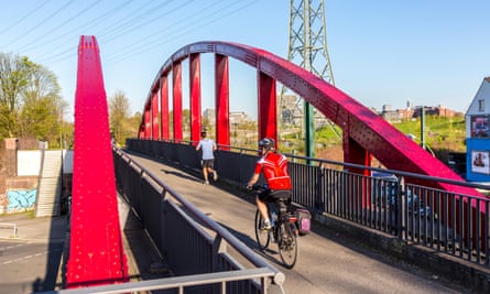 Germany’s first bike expressway, RS1, was opened in late 2015.
