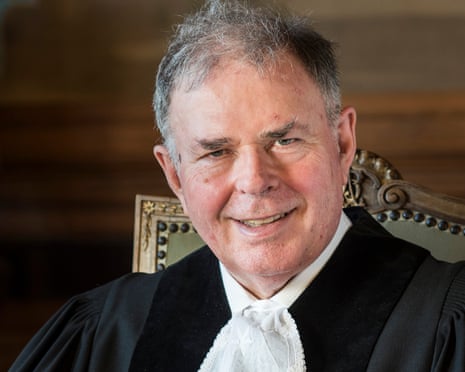 Judge James Richard Crawford, member of the International Court of Justice from 2015 up until his Death this week