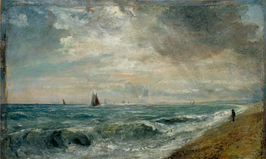 Constable’s Hove Beach, c1824-28 (cropped).