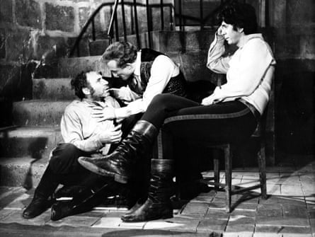 black and white film still