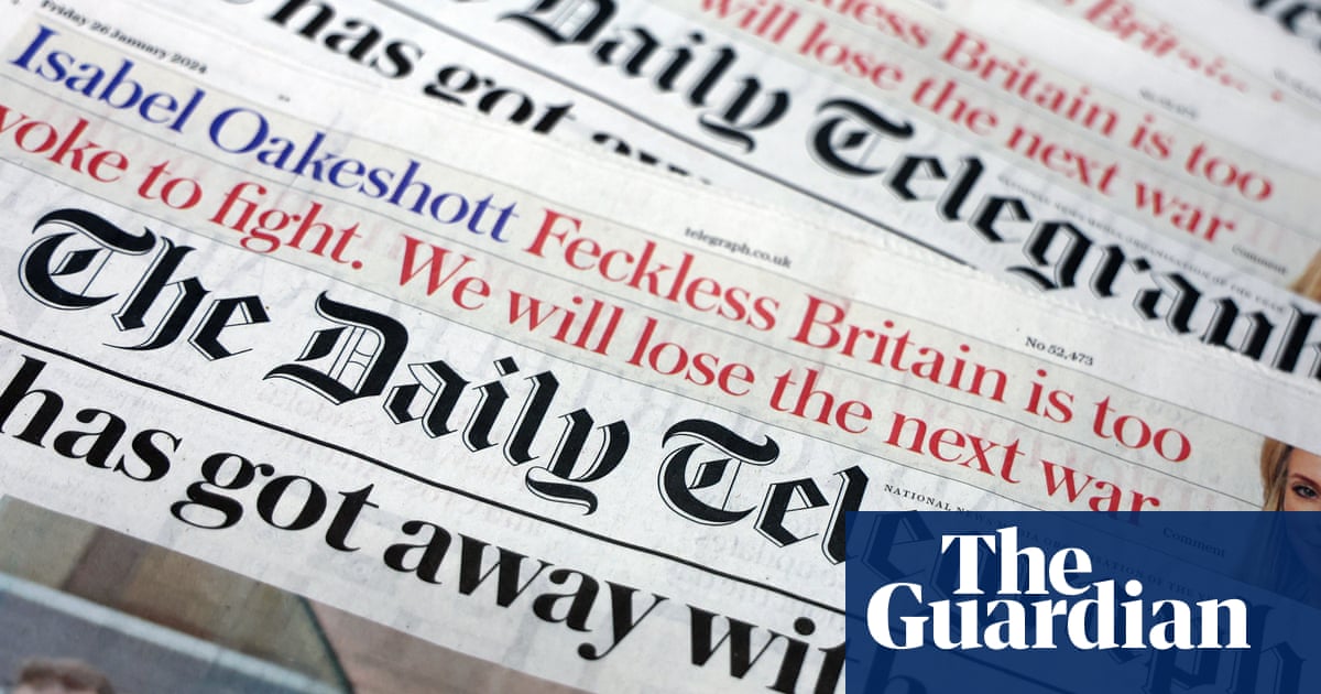 Telegraph up for sale as Redbird IMI walks away after UK backlash