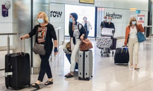The UK Government announced a change to international travel restrictions.