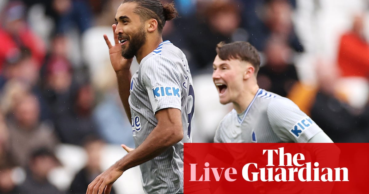 West Ham 01 Everton Premier League – as it happened Premier League