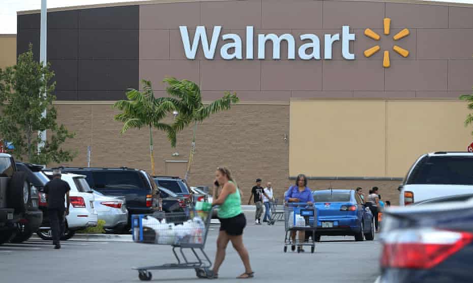 Walmart store in Miami, Florida