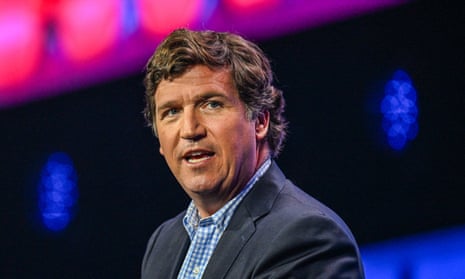 Tucker Carlson fired by Fox News for getting 'too big for his boots', book says | Fox News | The Guardian