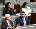 Australia politics live: Coalition MPs cross floor in protest against gambling bill; Liberals target Labor on housing crisis in question time