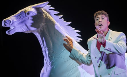 Justin Austin (Lucky Mack) in The Galloping Cure.