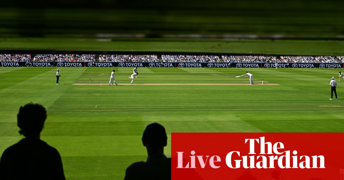 England v India: third men's cricket Test, day two live