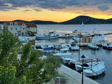 Sunset over Šepurine, Prvić.