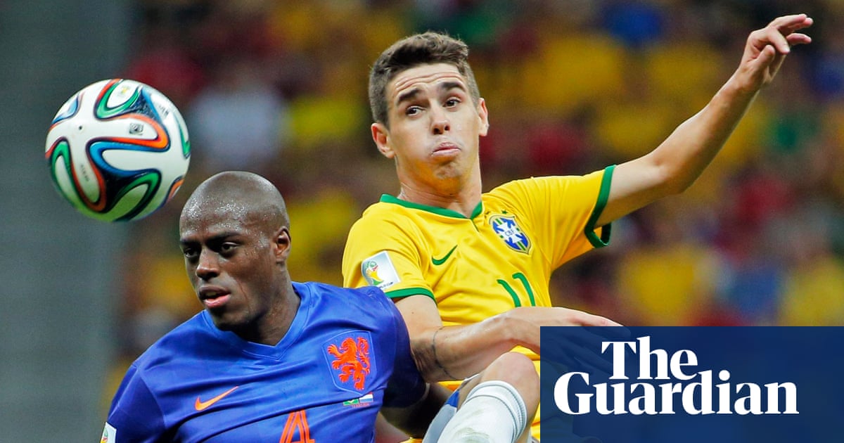 Former Brazil midfielder Oscar retires aged 34 with cardiac problems
