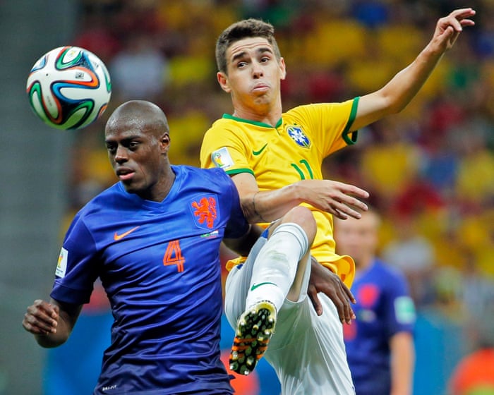 Former Brazil midfielder Oscar retires aged 34 with cardiac problems