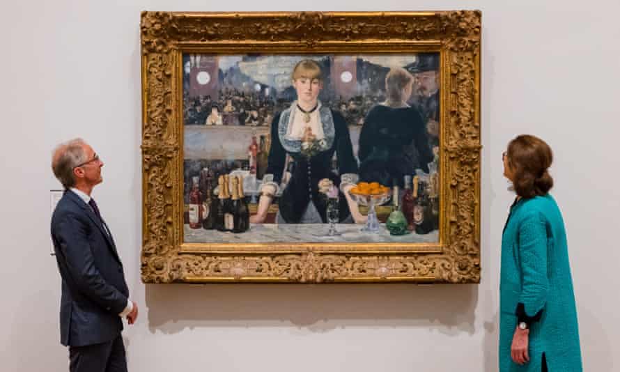 Edouard Manet's last major painting, A Bar at the Folies-Bergere.