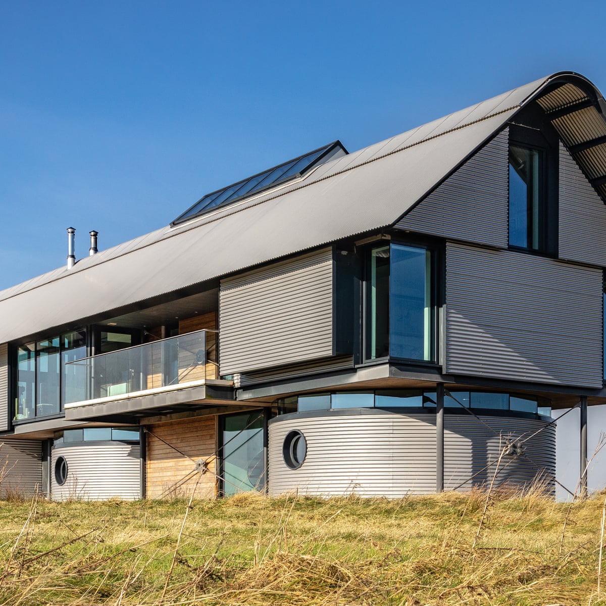 house at strathaven airfield review a runway success architecture the guardian