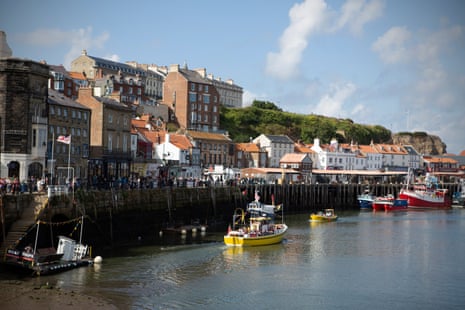 Whitby in North Yorkshire, one of the coastal towns affected by mass sealife die-offs.