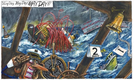 Martin Rowson’s May Day: a message for the politicians of Britain – cartoon