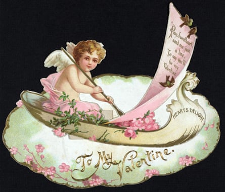 A Victorian Valentine’s card.