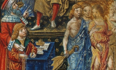 A clean-shaven, red-haired Leonardo is shown seated in Gaspare Visconti’s Romanzo di Paolo e Daria . 