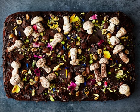 Helen Goh's forest floor cake