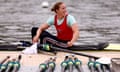 Helen Glover at Redgrave Pinsent Rowing Lake