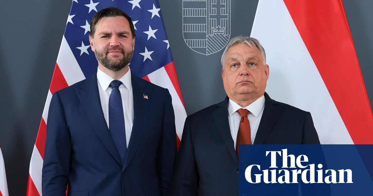 JD Vance accuses EU of ‘interference’ as he visits Hungary to help Orbán win election