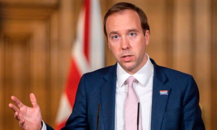 Health secretary, Matt Hancock