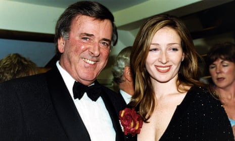 Sir Terry Wogan and his daughter Katherine at the Savoy hotel in London