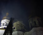 Ukraine war briefing: Kyiv decries ‘Russia’s Orthodox values’ as historic Pechersk Lavra monastery burns