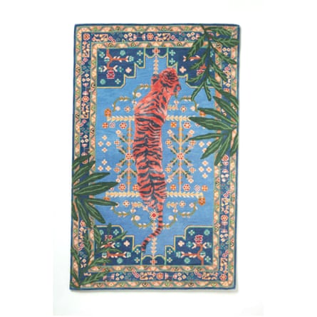 Anthropologie Tufted Bengal Rug