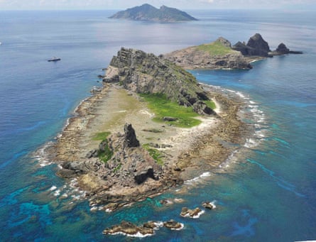 The Senkaku Islands, owned by Japan but also claimed (as the Diaoyu Islands) by China.