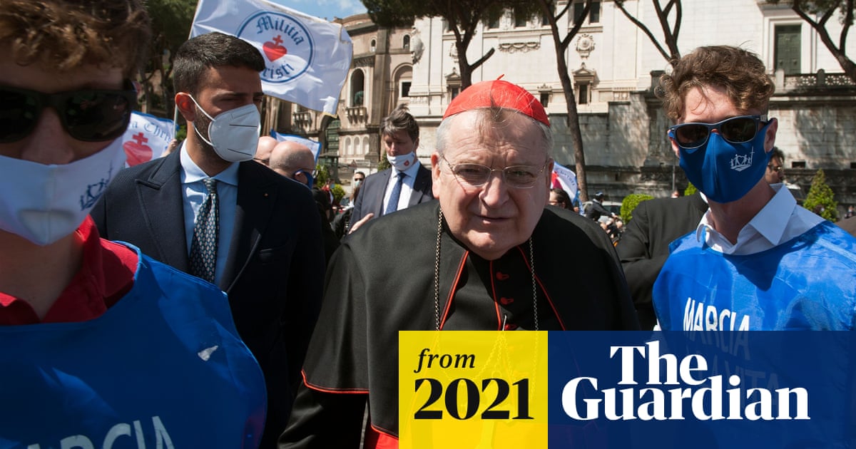 Vaccine skeptic US cardinal on...