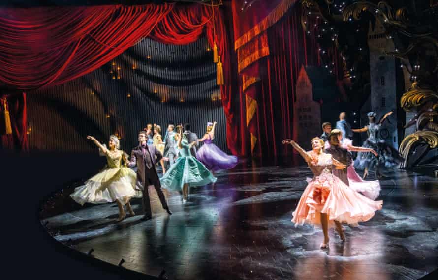 In a spin … Cinderella’s waltz at the Gillian Lynne theatre.