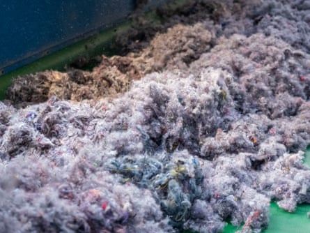 Upparel’s fluff, which can be used in beds, pillows and for insulation.