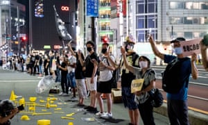 Hong Kong protesters