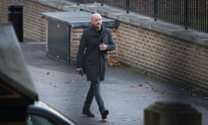Lee Cain arriving at No 10 this morning.