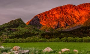 Midsummer night in Norway