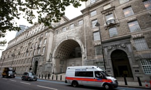 Thames House, the London headquarters of MI5