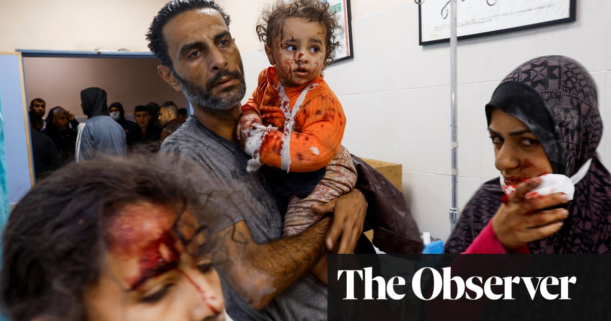 Израелската армия е започнала безмилостно бомбардиране на града за който