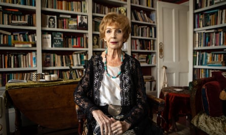 Edna O’Brien at her home in London in 2019.