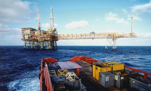 A Woodside oil rig on Australia’s north-west shelf