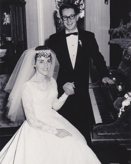Sybil Beardon and John Beardon at their wedding in 1961.