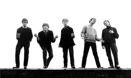 From left: Manfred Mann, Paul Jones, Mike Vickers, Tom McGuinness and Mike Hugg.