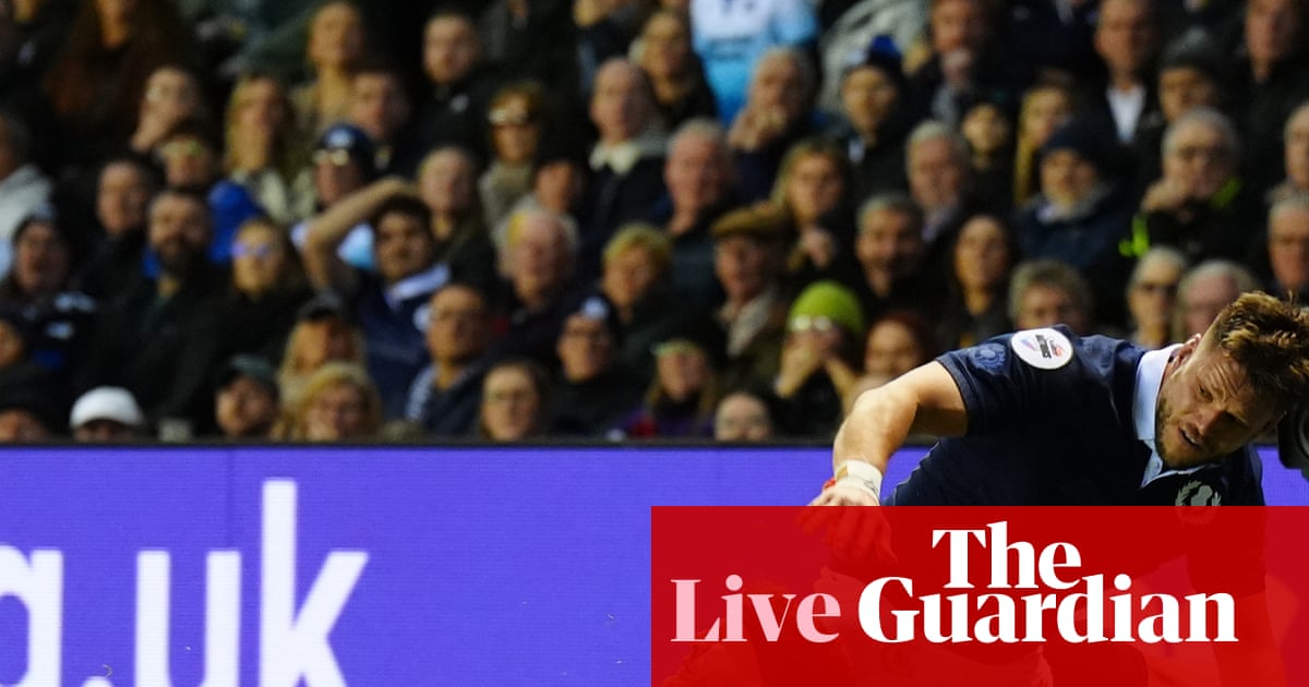Scotland 17-25 New Zealand: Autumn Nations Series rugby union – live | Rugby union Scotland 17-25 New Zealand: Autumn Nations Series rugby union – live | Rugby union