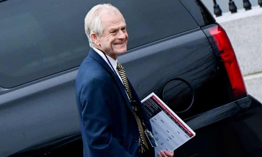 First Thing: Zelenskiy says Russia will see new sanctions as ‘permission to attack’ | US news 1 Former White House advisor Peter Navarro.