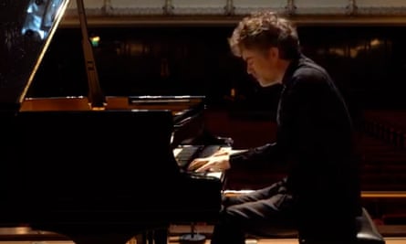 At the piano in the Wigmore Hall in 2020.