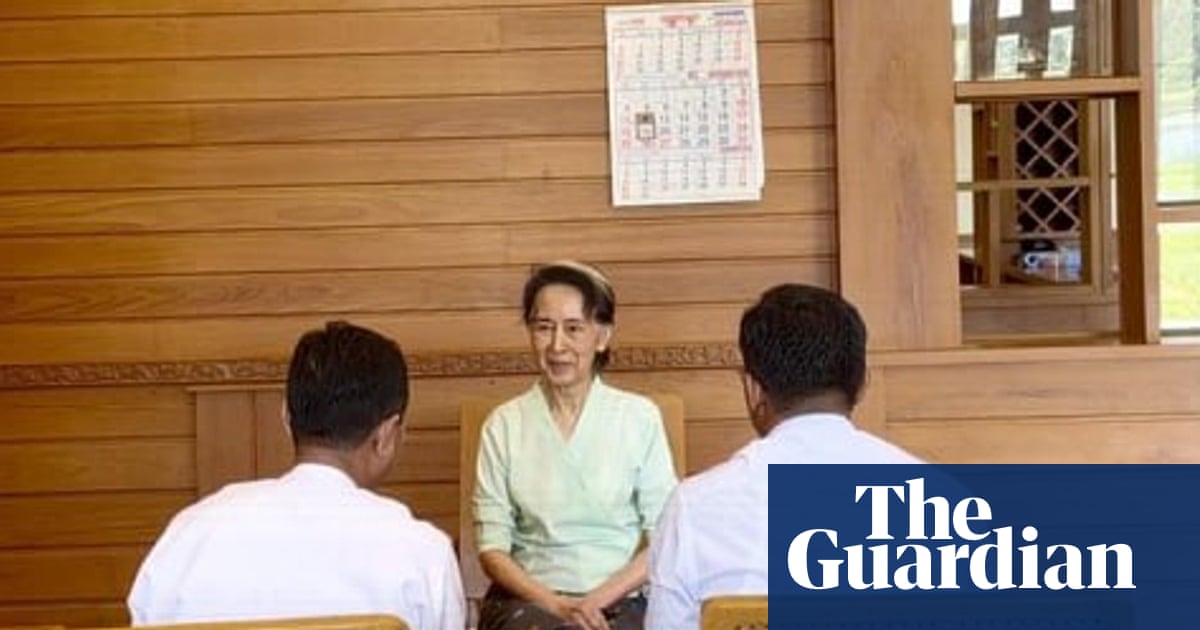 Myanmar’s ousted leader Aung San Suu Kyi seen in rare photos after receiving gift from King Charles