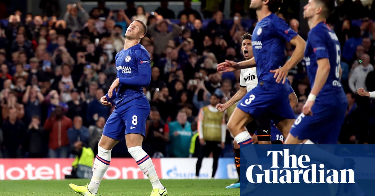 Ross Barkley’s penalty miss costs Chelsea as Valencia win opener