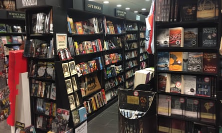 Chapters Bookstore interior with fantasy books