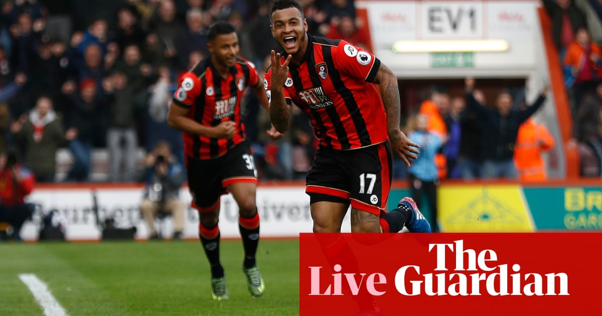 Bournemouth 3 2 West Ham Hull 2 1 Swansea And More Clockwatch