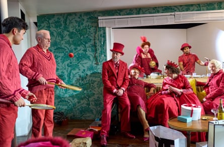 Behind the scenes during a rehearsal of Rossini’s Cinderella (La Cenerentola). A new production by English National Opera at the Coliseum, London